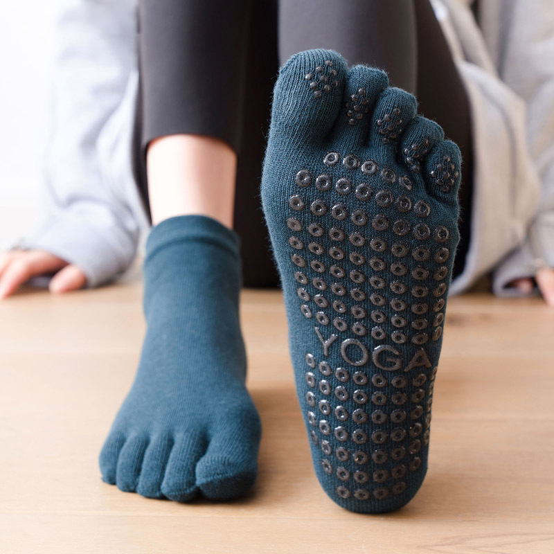 Yoga Mat - Anti-Slip Women Pilates Socks Five Toe