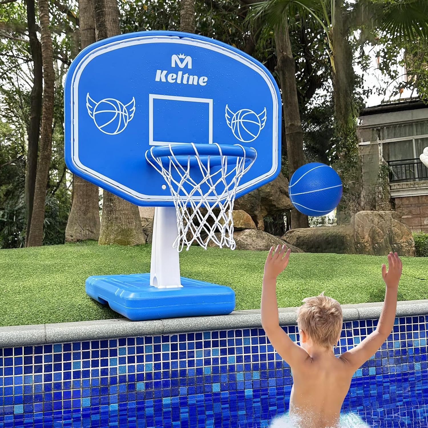 Basketball Hoop - Large Swimming Pool Basketball Hoop with