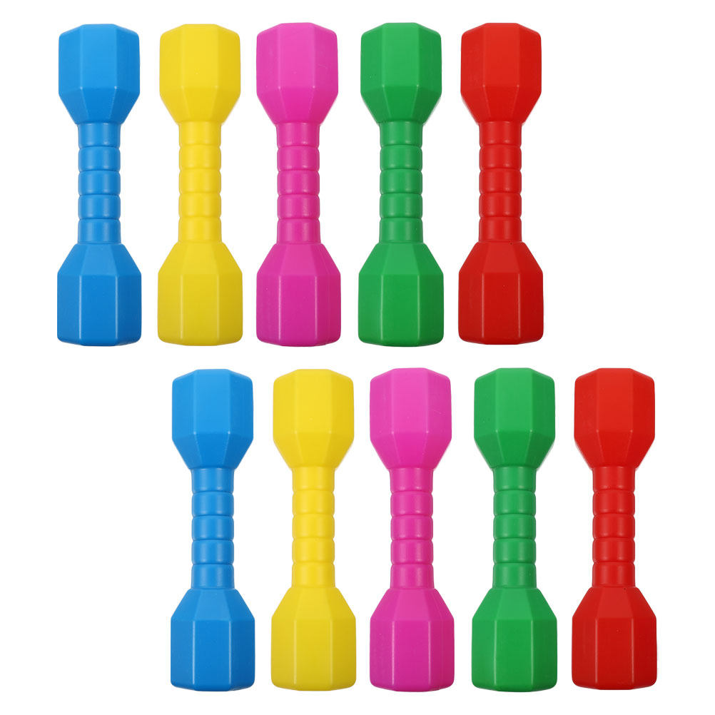 Dumbbell Set - 10Pcs Kids Exercise Dumbbell Set Colorful