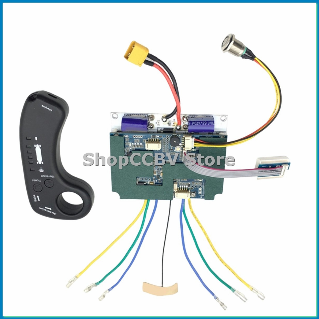 Skateboard - 10S 24/36V Dual Belt Hub Motor