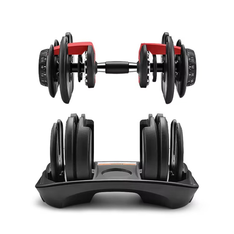 Dumbbell Set - Free Weight Gym Set Cast Iron