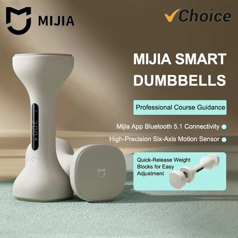 Dumbbell Set - New MIJIA Smart Dumbbells Men and
