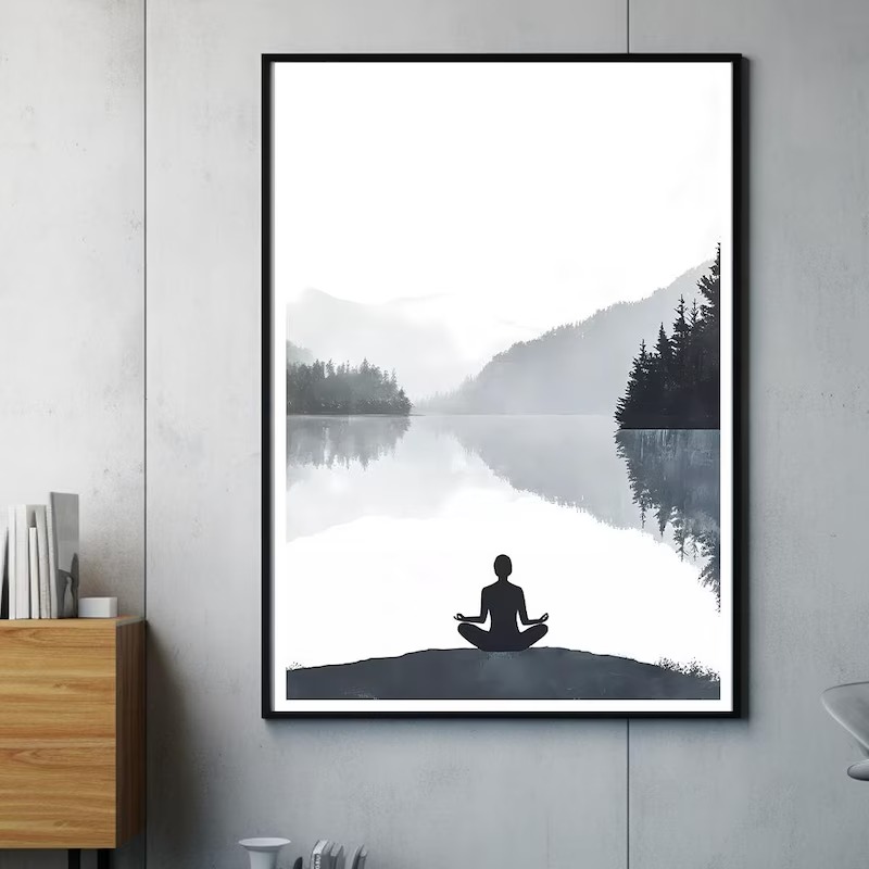 Minimalist Outdoor Adventure C - Sports Equipment Poster ulasan dan harga