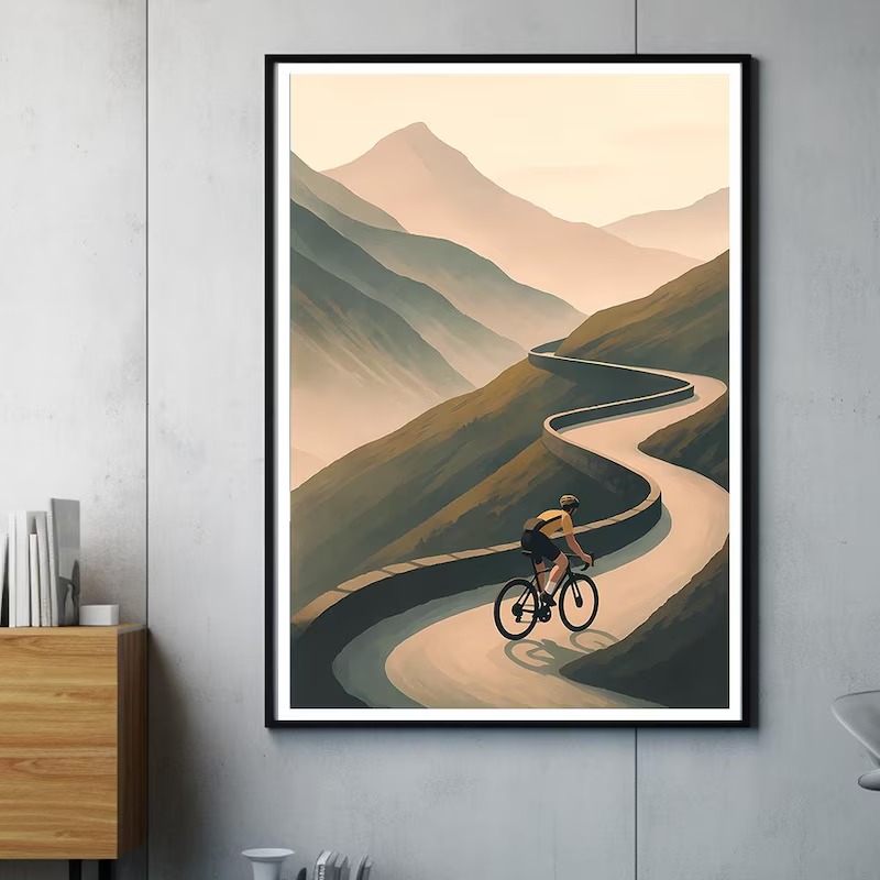 Minimalist Outdoor Adventure C - Sports Equipment Poster ulasan dan harga