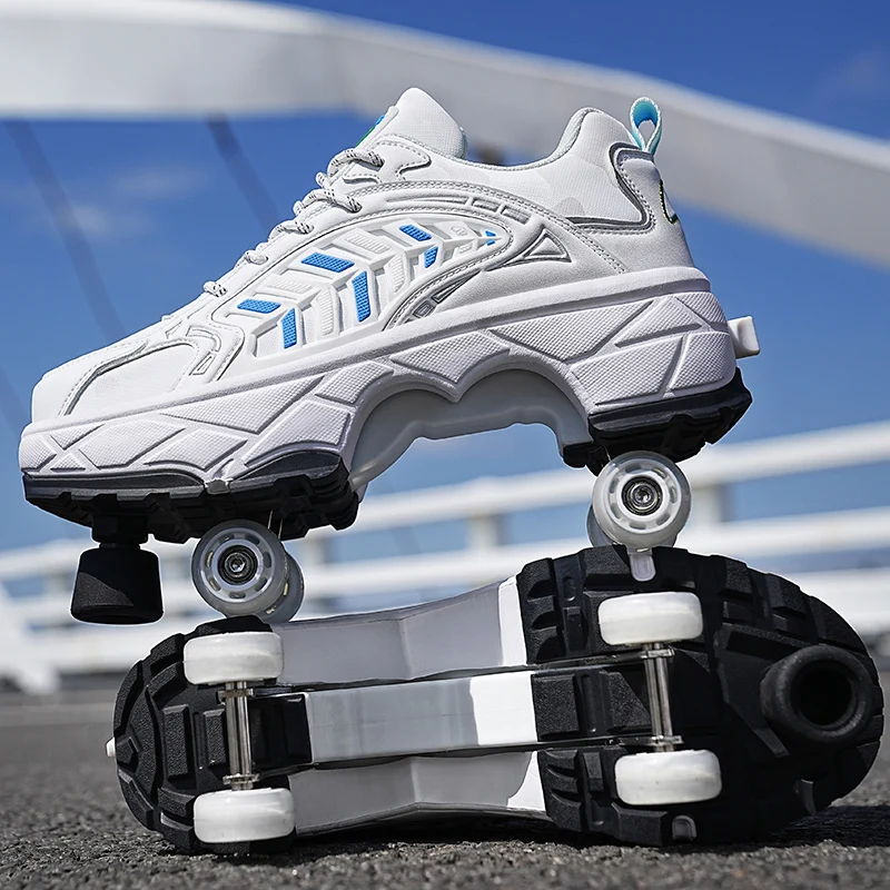 Childrens Roller Skates Four-w - Resistance Band ulasan dan harga
