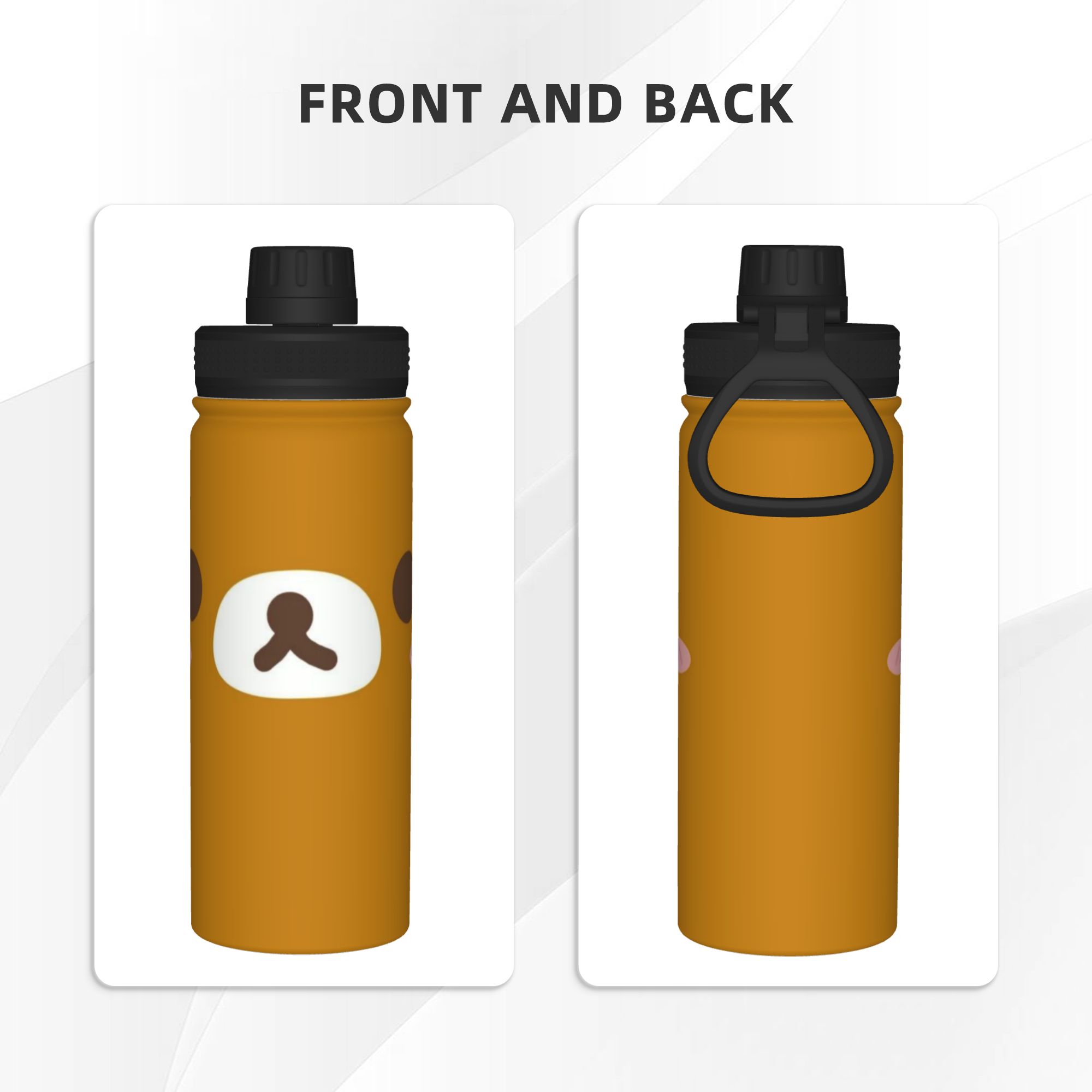 Cartoon Bear Rilakkumas 18OZ S - Sports Water Bottle Insulated ulasan dan harga