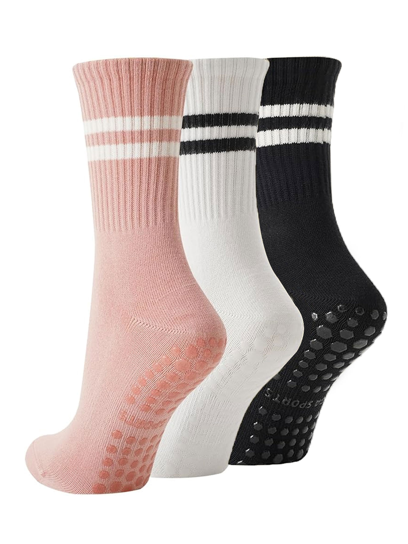 3 Pairs of Yoga Socks, Non-Sli - Jump Rope ulasan dan harga