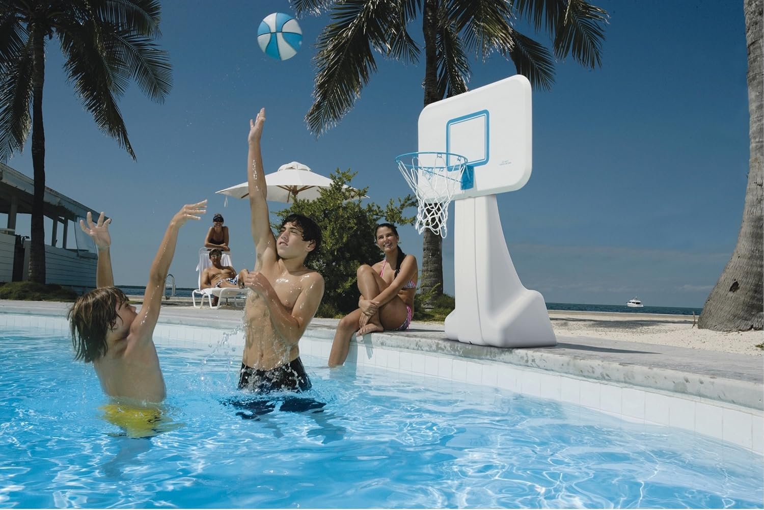 Swimming Pool Basketball Hoop  - Basketball Hoop ulasan dan harga