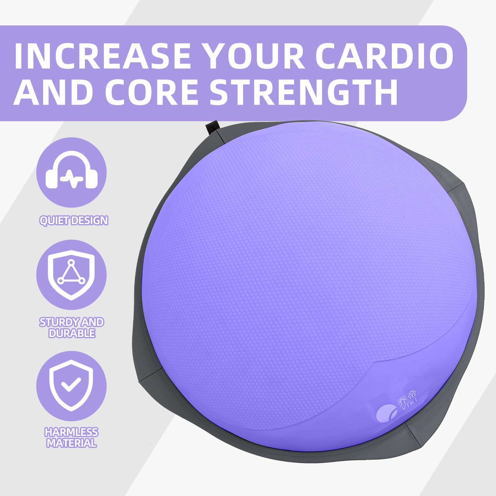 70cm Bosu Balance Ball, Anti-S - Gym Ball ulasan dan harga