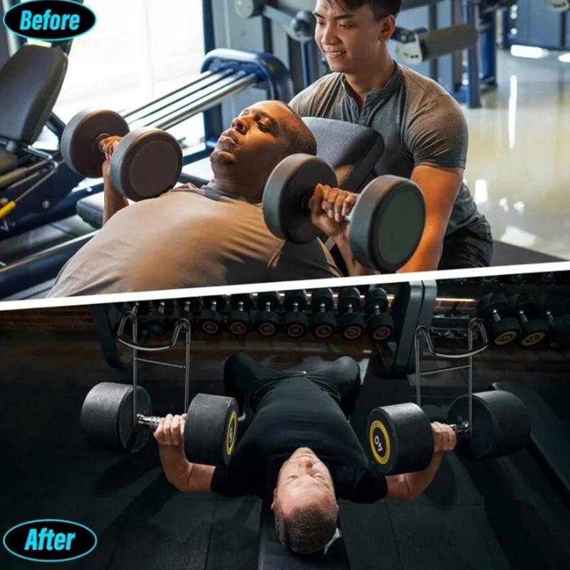 2PCS/Set Dumbbell Spotter Hook - Dumbbell Set ulasan dan harga