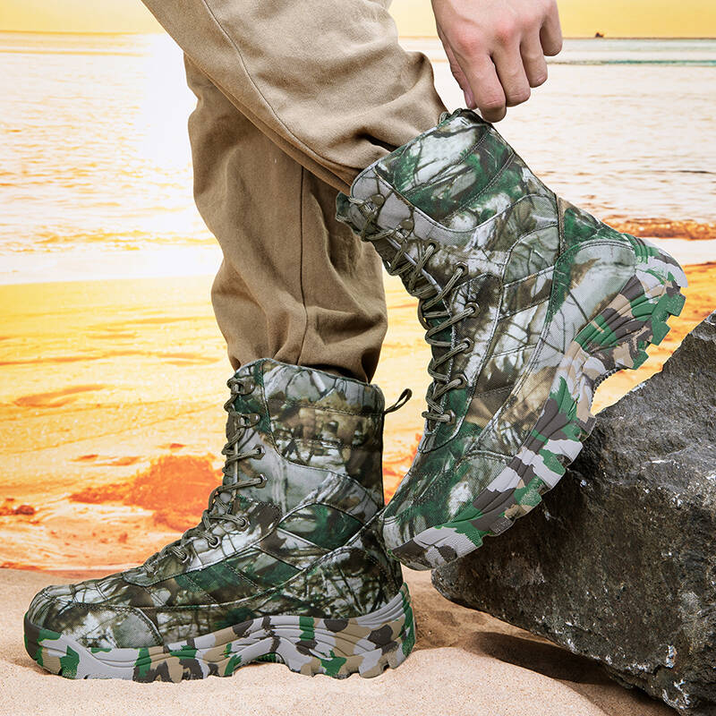 Outdoor Boots Men Hiking In Va - Resistance Band ulasan dan harga
