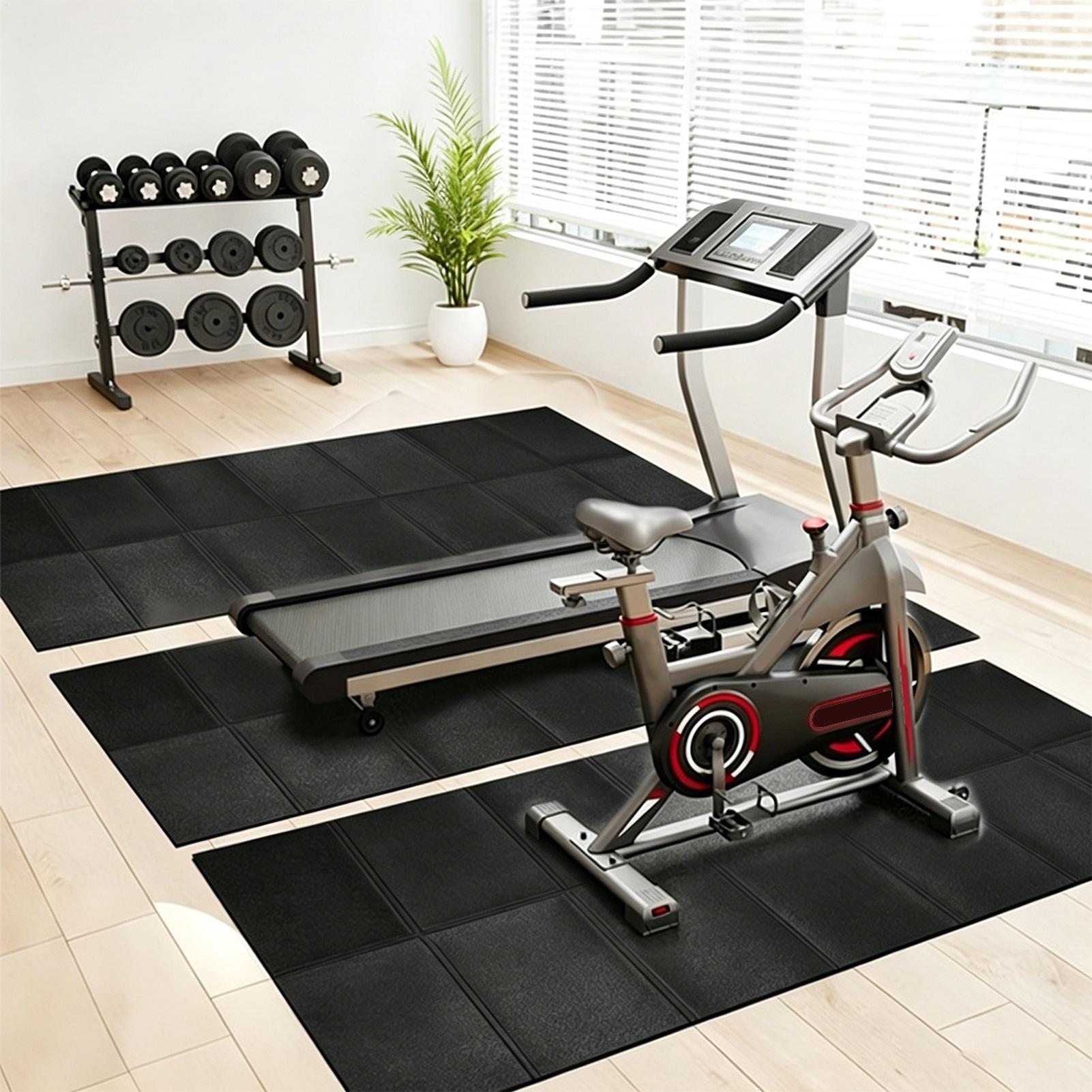 Treadmill Mat Vibration Absorb - Yoga Mat ulasan dan harga
