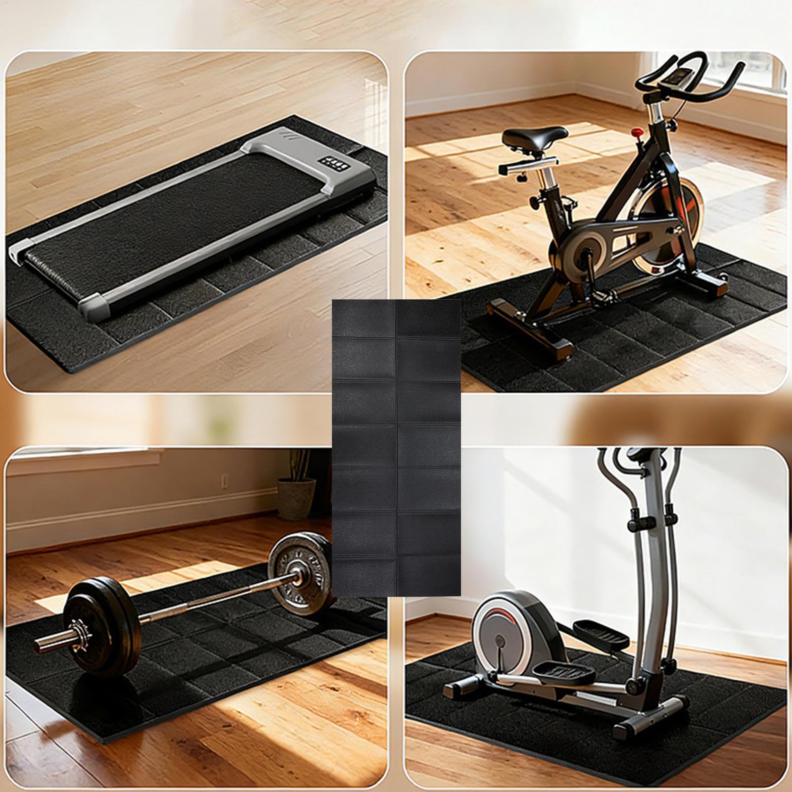 Treadmill Mat Vibration Absorb - Yoga Mat ulasan dan harga