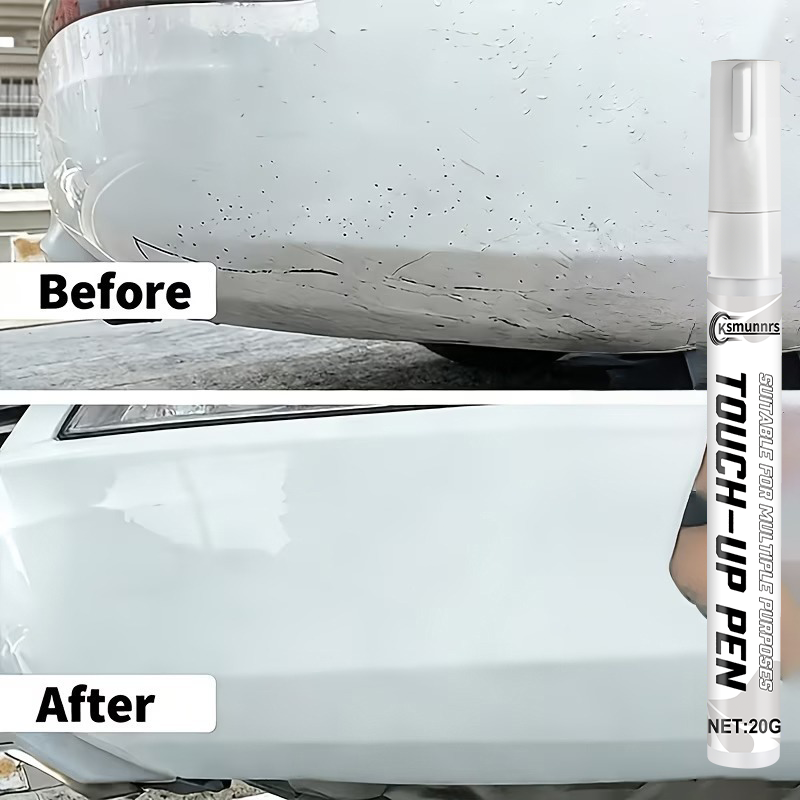 White Car Paint Touch Up Repai - Badminton Racket ulasan dan harga