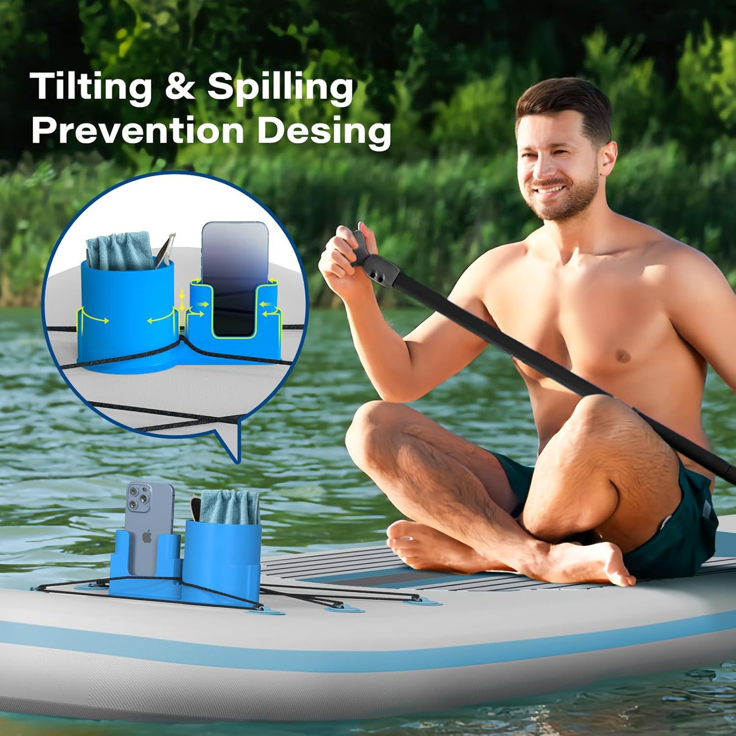 Kayak Drink Holder Surfboard K - Jump Rope ulasan dan harga