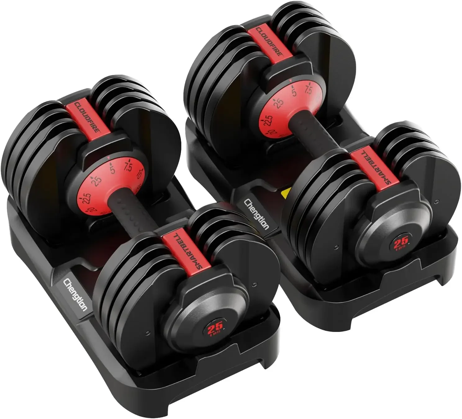 Upgraded Adjustable Dumbbell S - Dumbbell Set ulasan dan harga