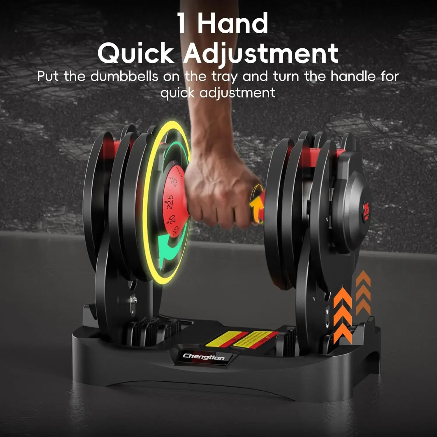 Upgraded Adjustable Dumbbell S - Dumbbell Set ulasan dan harga