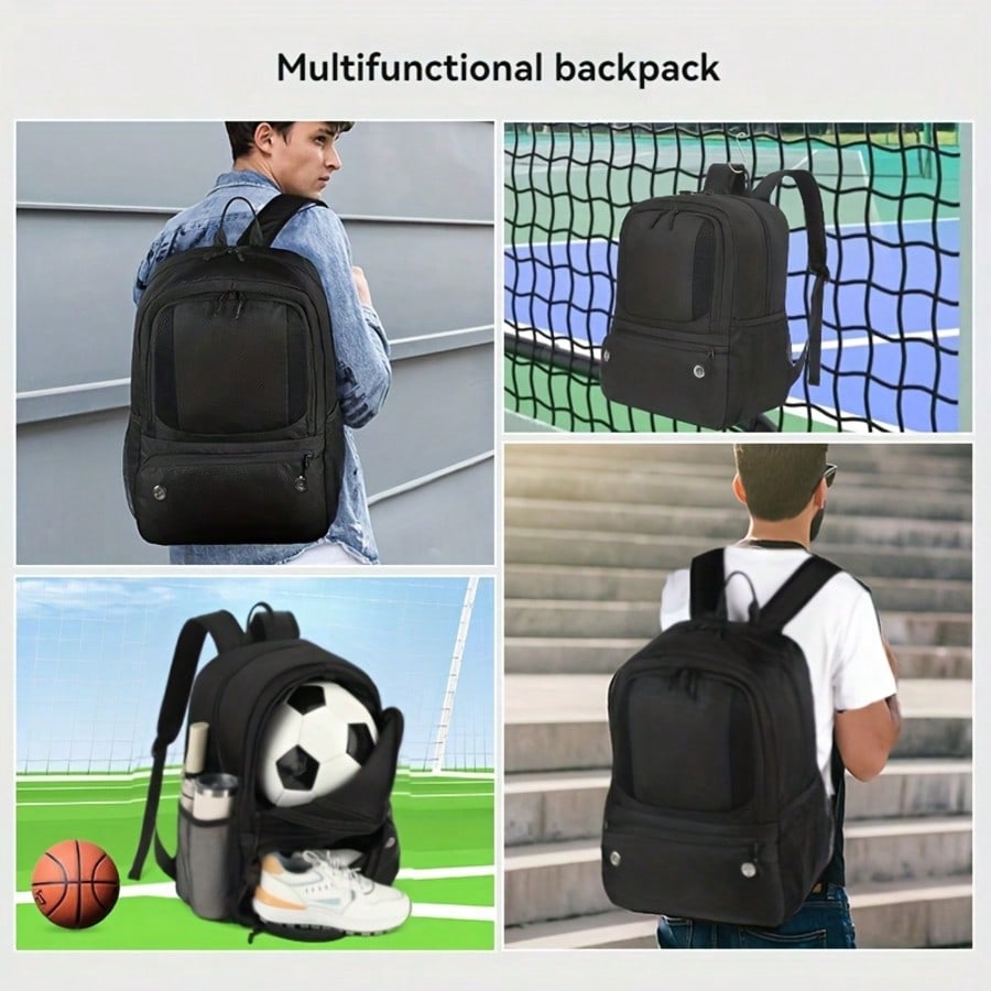 Soccer Bag Backpack, Basketbal - Gym Ball ulasan dan harga