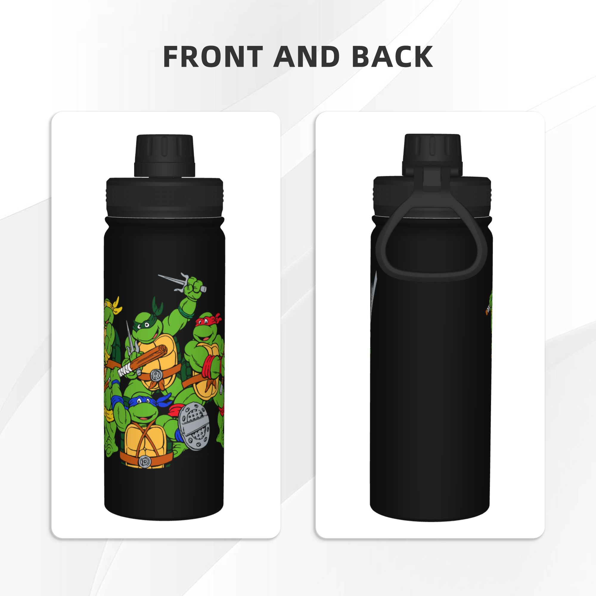 Cartoon Ninja T-Turtles 18OZ S - Sports Water Bottle Insulated ulasan dan harga