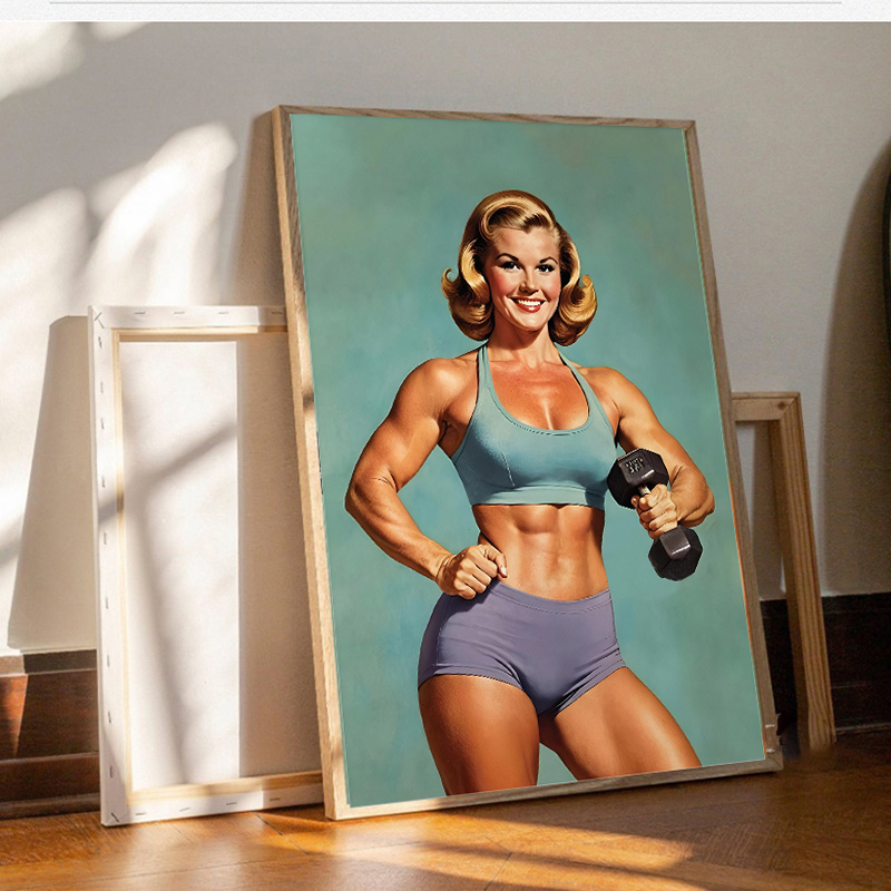 Poster and Print Canvas Painti - Sports Equipment Poster ulasan dan harga