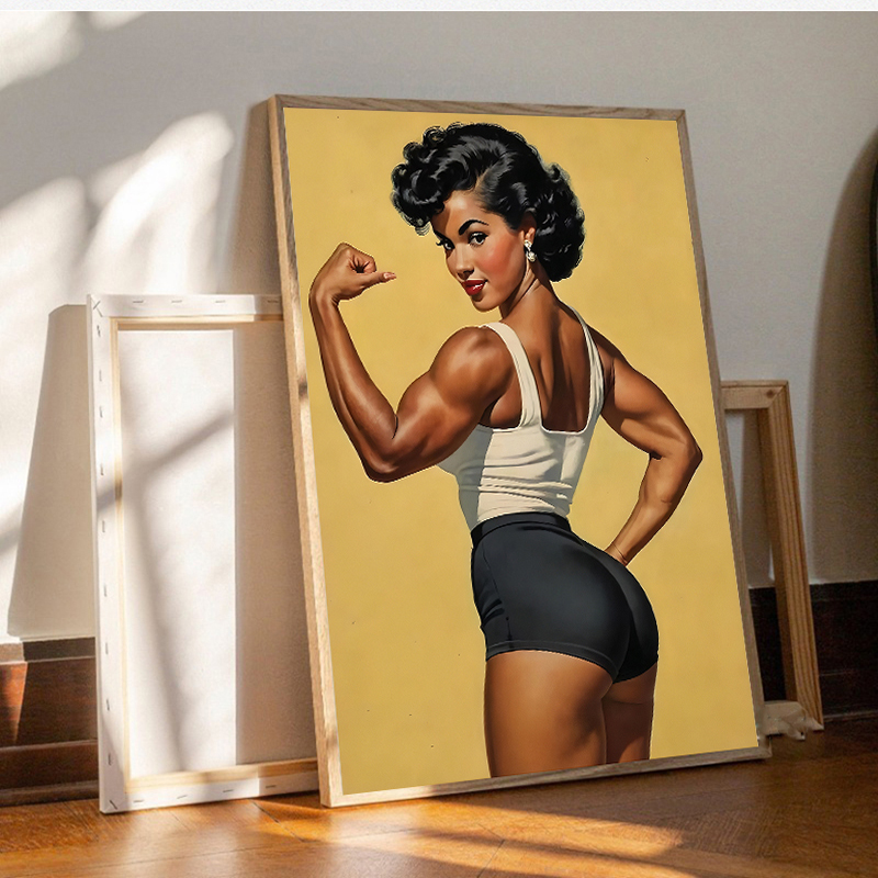 Poster and Print Canvas Painti - Sports Equipment Poster ulasan dan harga