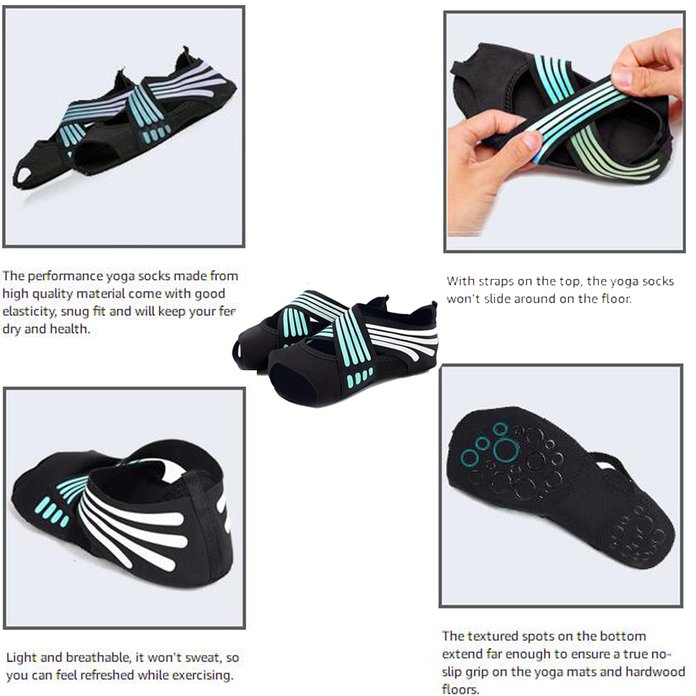 1Pair Women Non-Slip Toeless G - Gym Ball ulasan dan harga