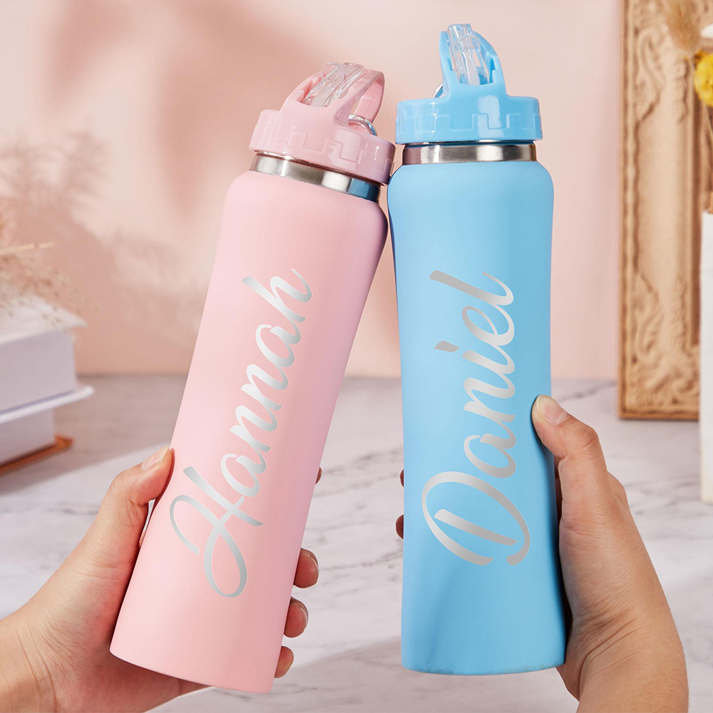 Personalized Name Stainless St - Sports Water Bottle Insulated ulasan dan harga