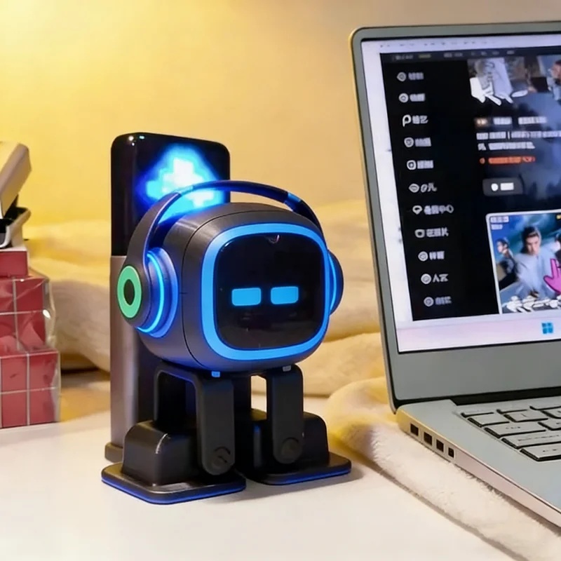 New EMO AI Robot Interactive D - Skateboard ulasan dan harga