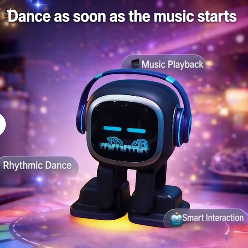 New EMO AI Robot Interactive D - Skateboard ulasan dan harga