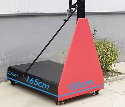 Adjustable-height Mobile Baske - Basketball Hoop ulasan dan harga