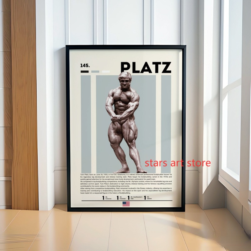 Motivational Gym Fitness Bodyb - Sports Equipment Poster ulasan dan harga