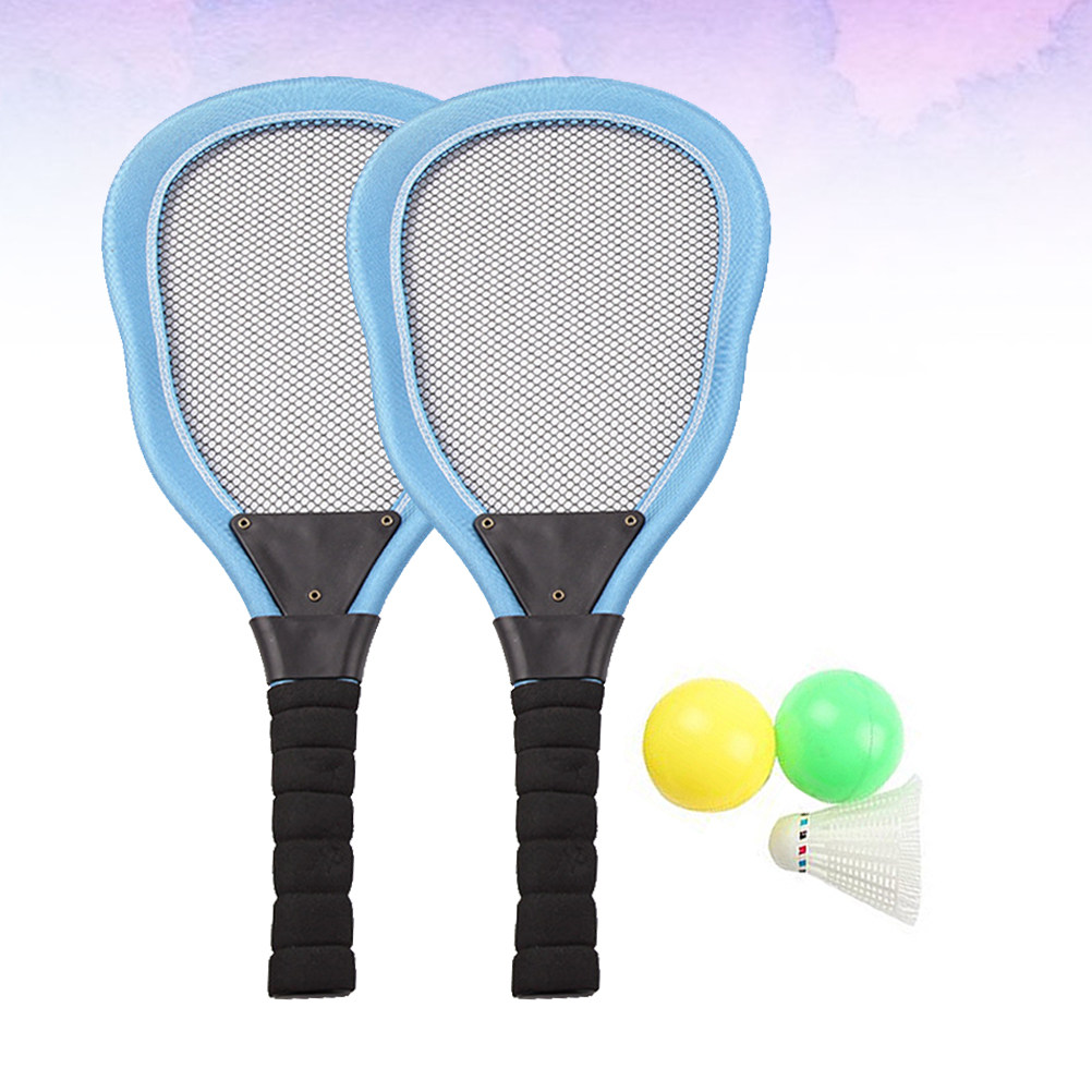 5Pcs Cloth Beach Racket Set In - Badminton Racket ulasan dan harga