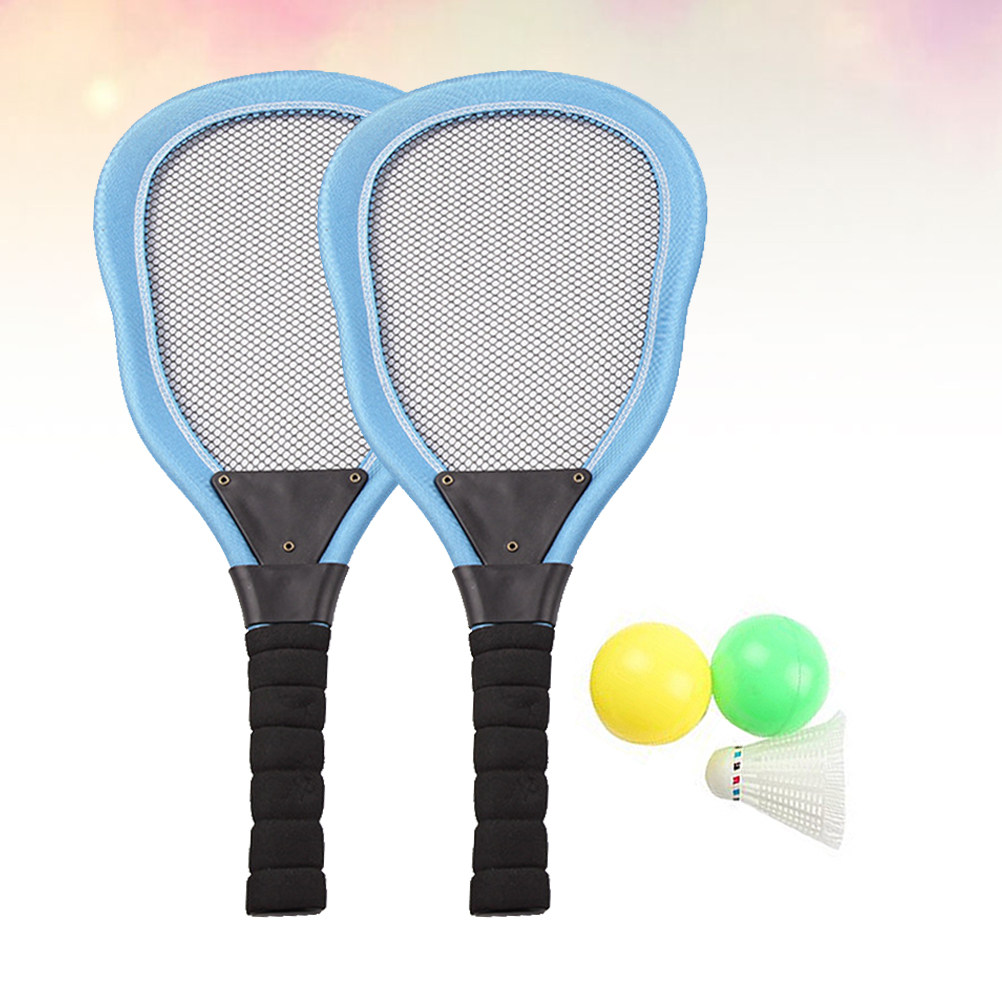 5Pcs Cloth Beach Racket Set In - Badminton Racket ulasan dan harga
