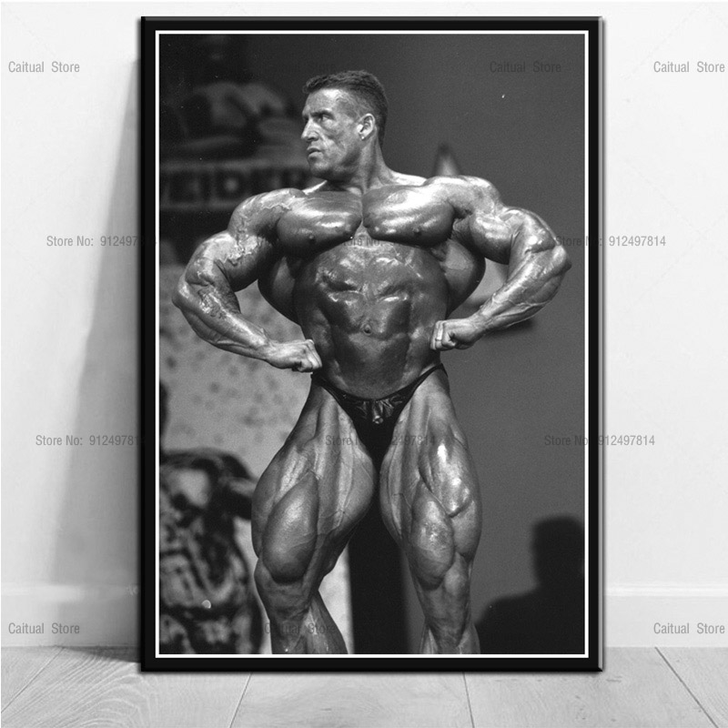 Great Dorian Yates Man Muscle  - Sports Equipment Poster ulasan dan harga
