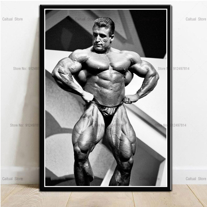 Great Dorian Yates Man Muscle  - Sports Equipment Poster ulasan dan harga