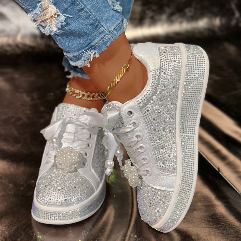 Women's Platform Shoes Shine C - Skateboard ulasan dan harga