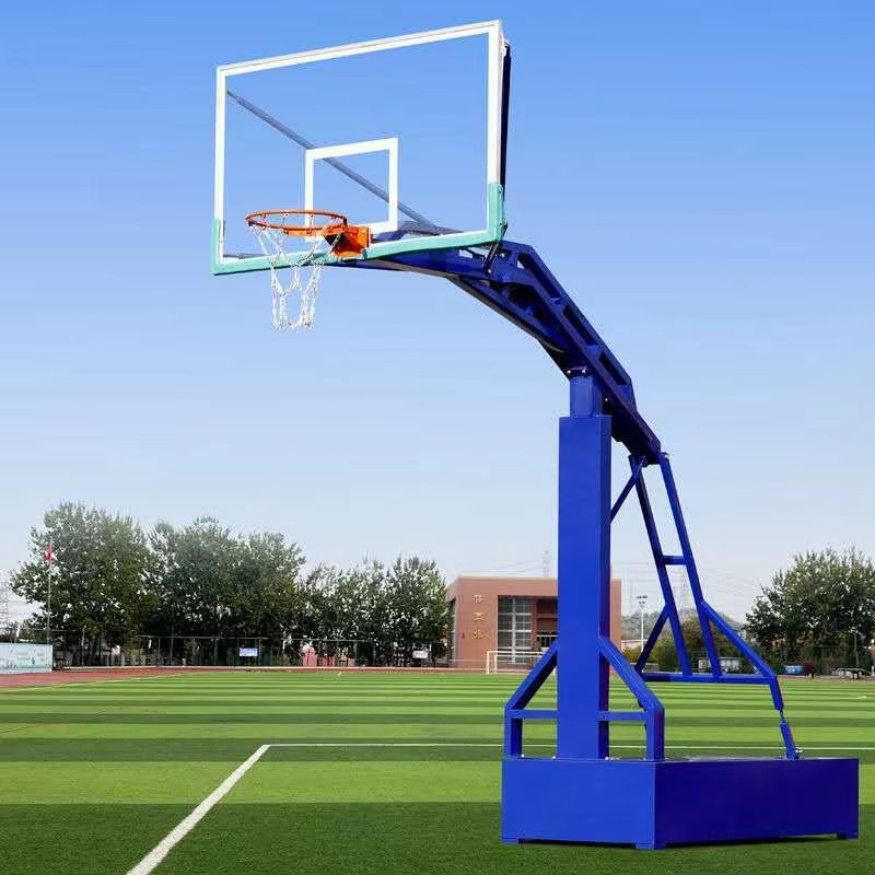 Glass Backboard Outdoor Basket - Basketball Hoop ulasan dan harga