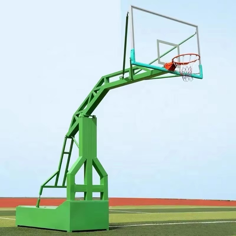 Glass Backboard Outdoor Basket - Basketball Hoop ulasan dan harga