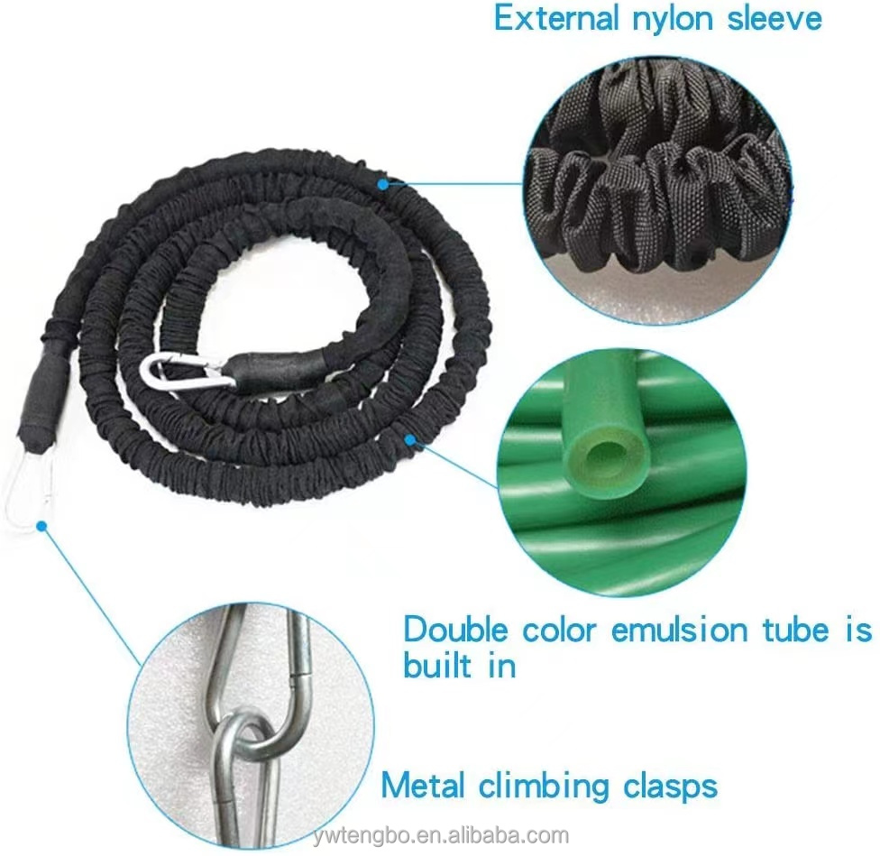 Dual Resistance Latex Pull Rop - Jump Rope ulasan dan harga